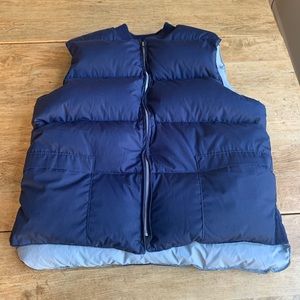 Down Filled vest size Large Made in Canada